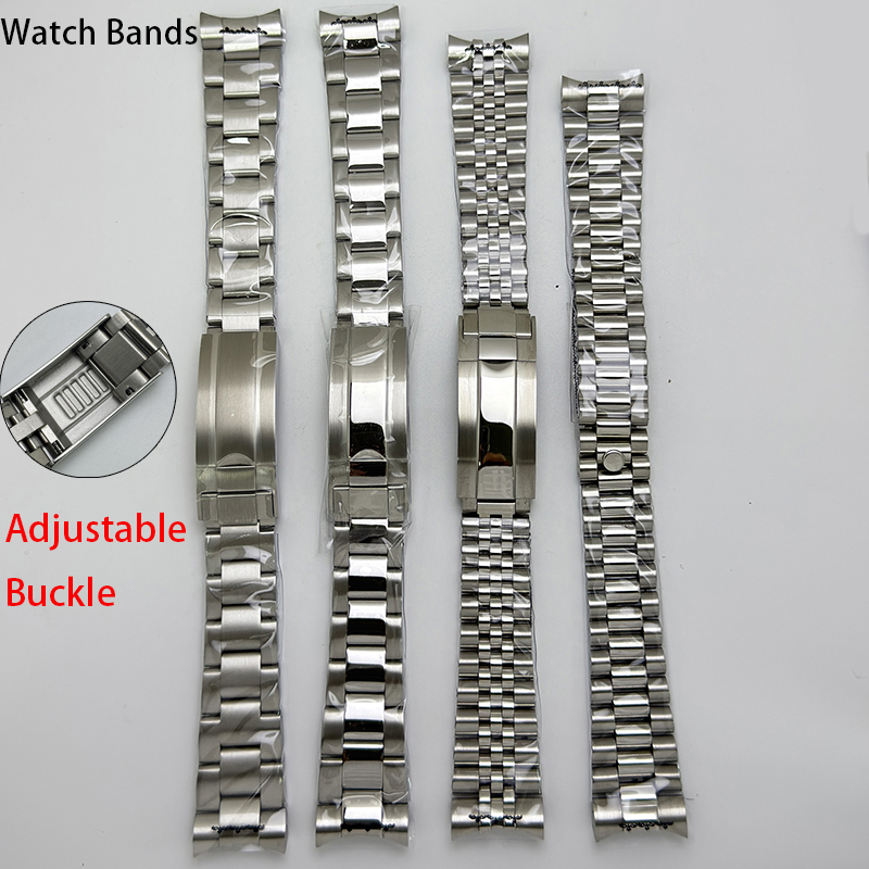 Jared Jewelry Watches - Bracelet Oyster/Jubilee en acier massif argenté,