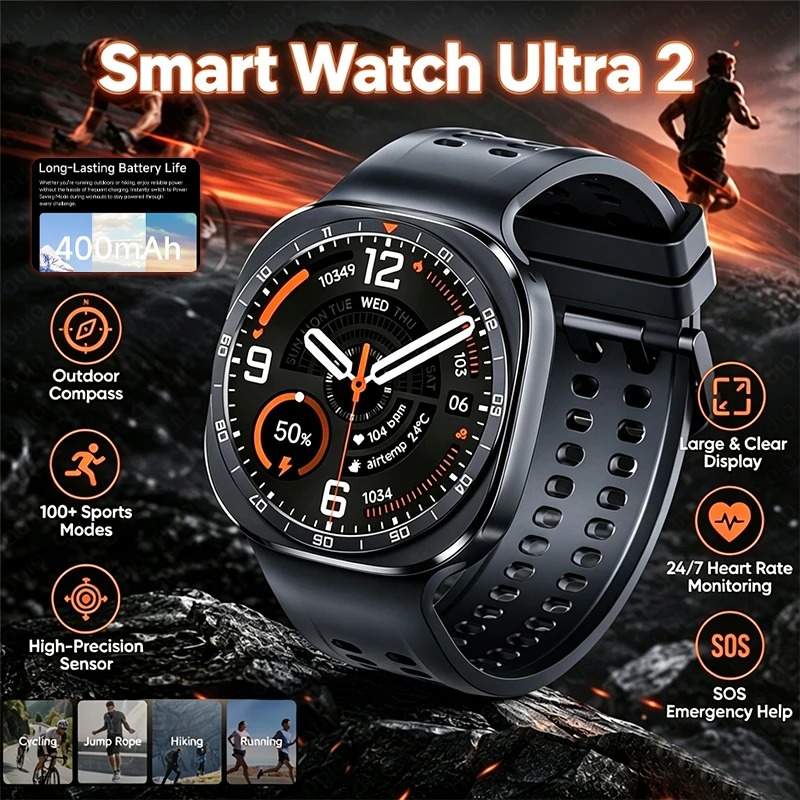 Italian Jewelry Watches - 2026 Nouvelle montre connectée Ultra 2