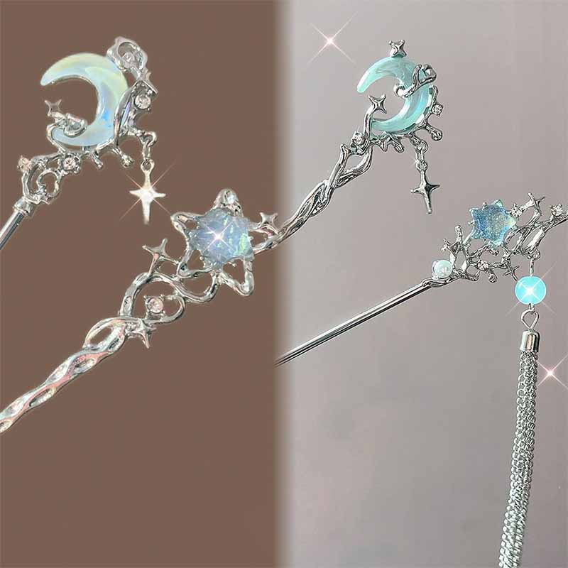 Shop Jewelry & Watches Near Me - Pierre de lune étoile lune bâton