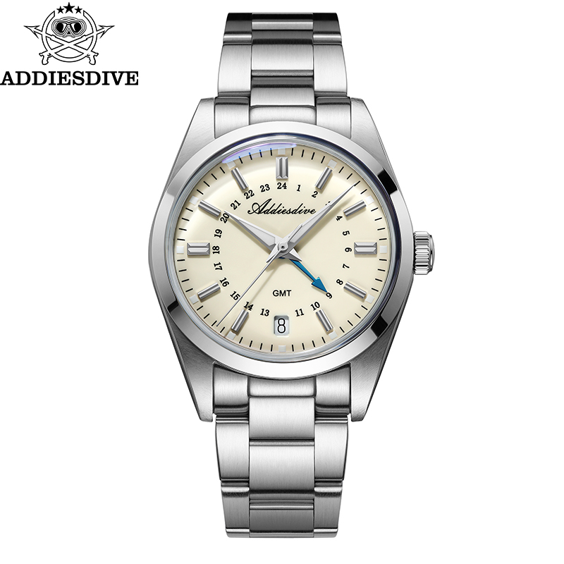 Jewelry Inspired Watches - ADDIESDIVE marque chaude 36mm luxe GMT