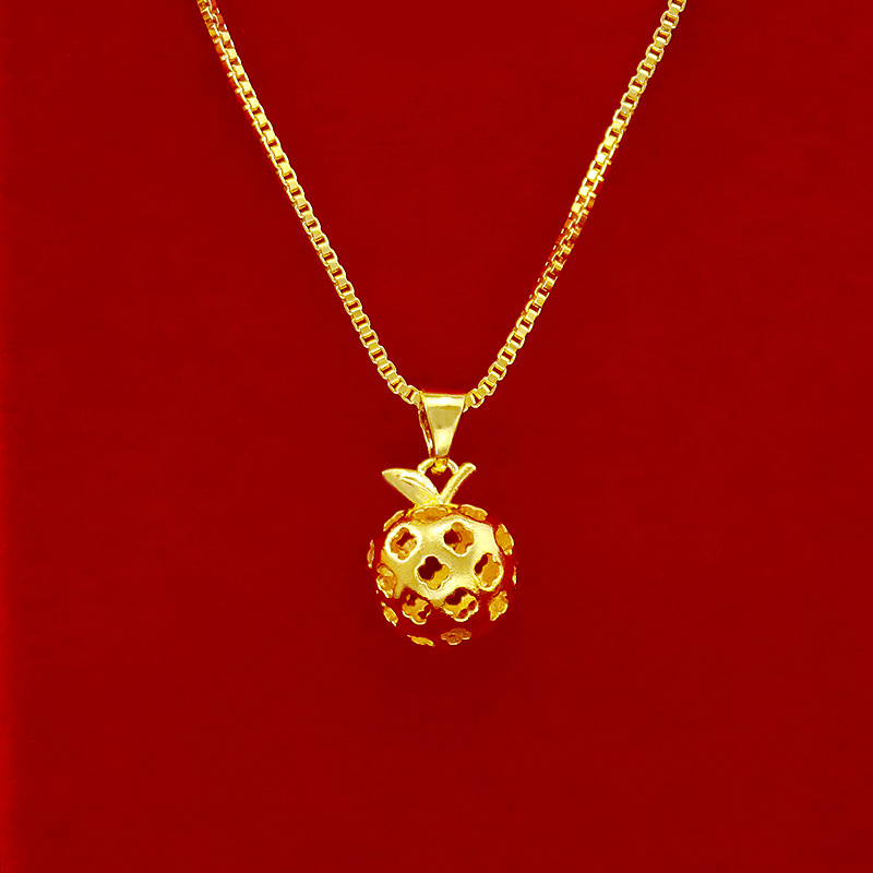 Eve Jewelry & Watches Distribuidor Oficial Rolex - Collier pendentif creux en or jaune