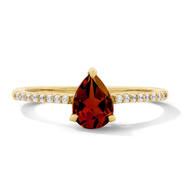 Birthstone Ring Set - Bague personnalisée avec pierre de naissance,