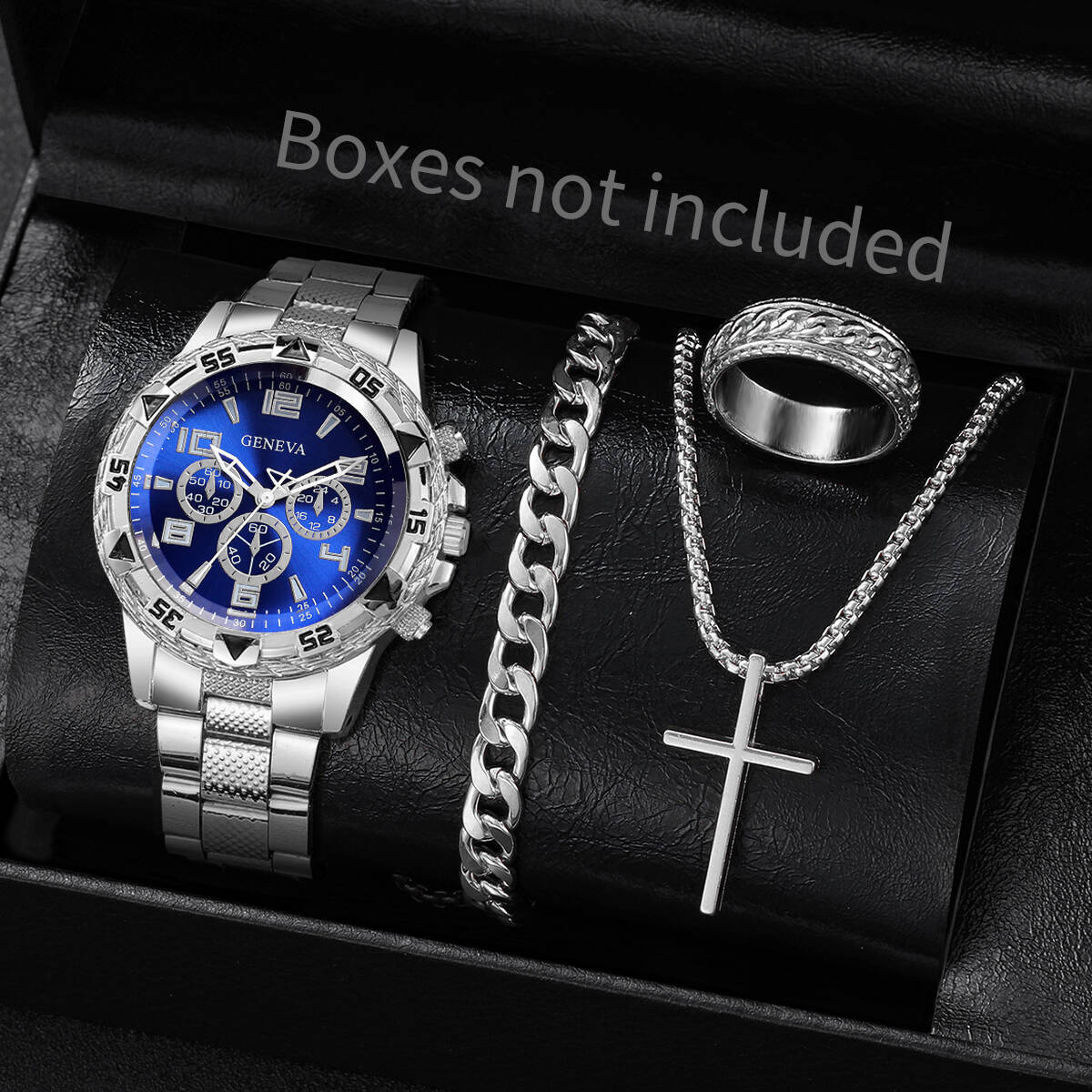 Jewelry Watches For Men - Ensemble de 4 montres de luxe