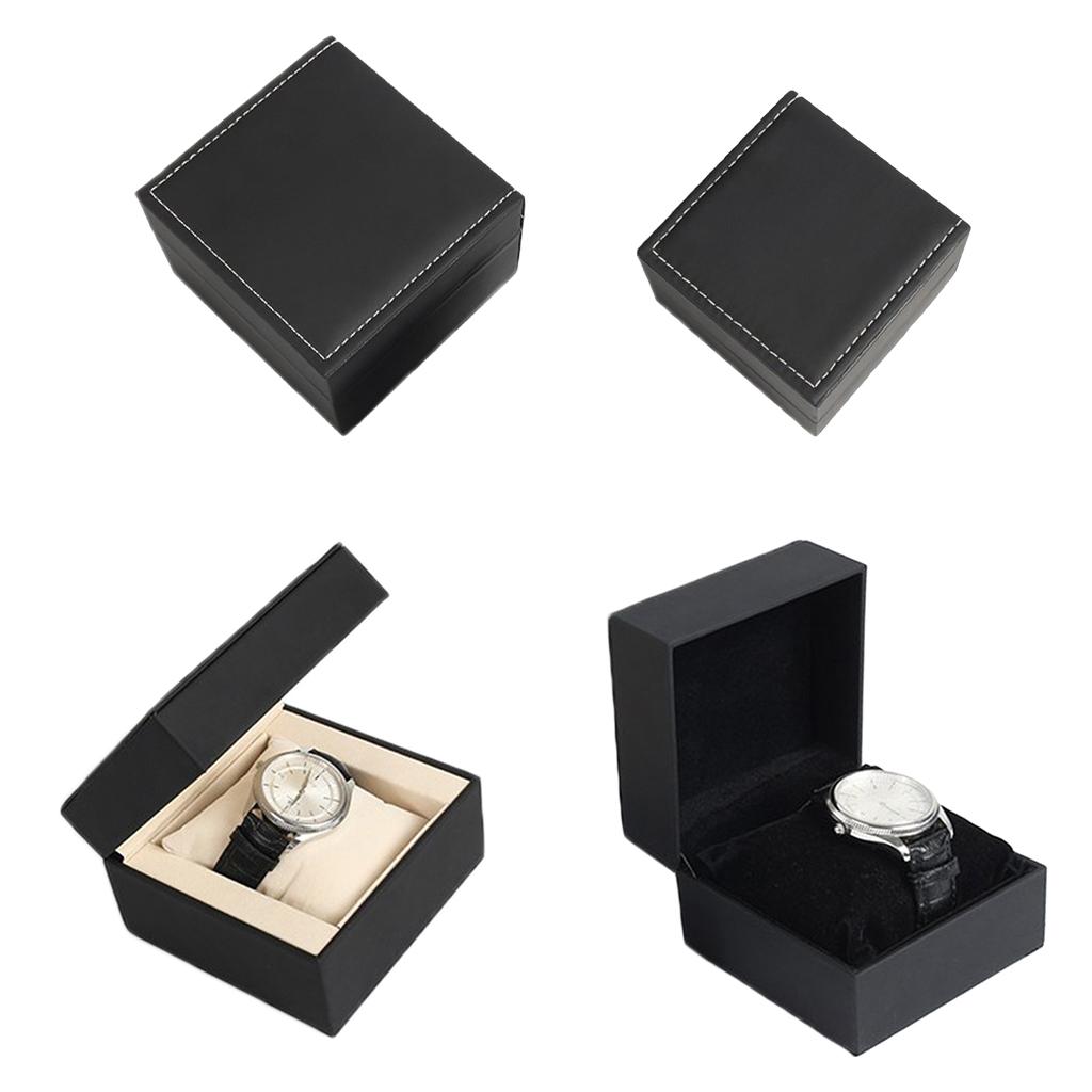 Jewelry Watches For Men - Boîte à montres en cuir PU