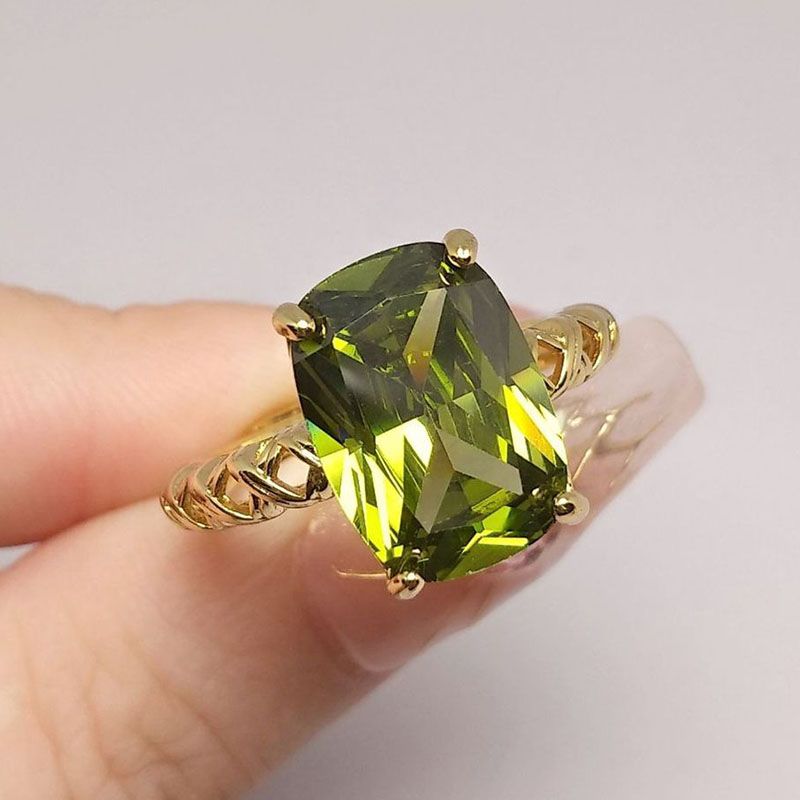 Bagues d'ouverture en pierre c - Birthstone Ring Set avis et prix