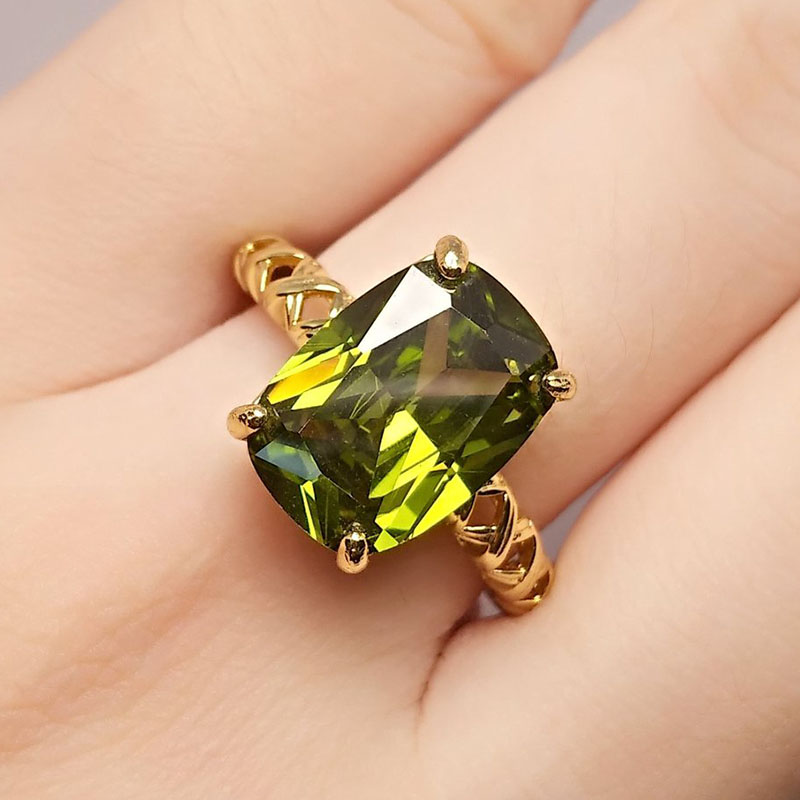Bagues d'ouverture en pierre c - Birthstone Ring Set avis et prix