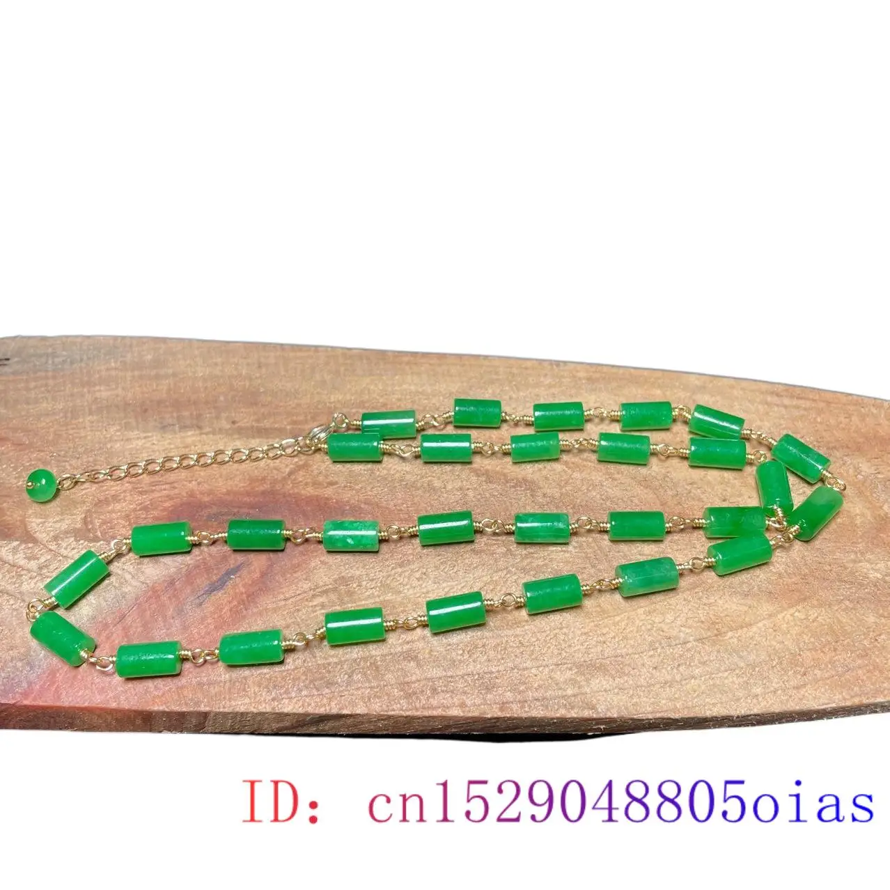 Collier de perles de Jade vert - The Jewelry & Watches avis et prix