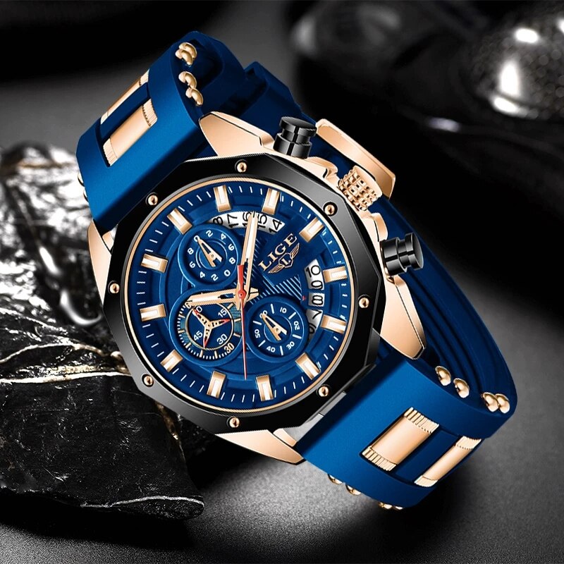LIGE-Montre de sport en silico - Jewelry Inspired Watches avis et prix