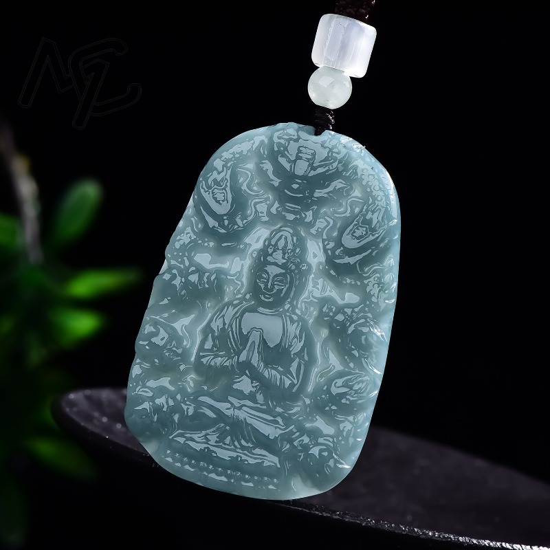 Collier pendentif Guanyin en j - The Jewelry & Watches avis et prix