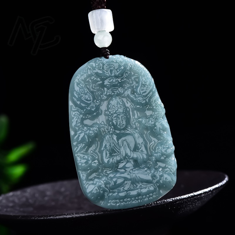 Collier pendentif Guanyin en j - The Jewelry & Watches avis et prix
