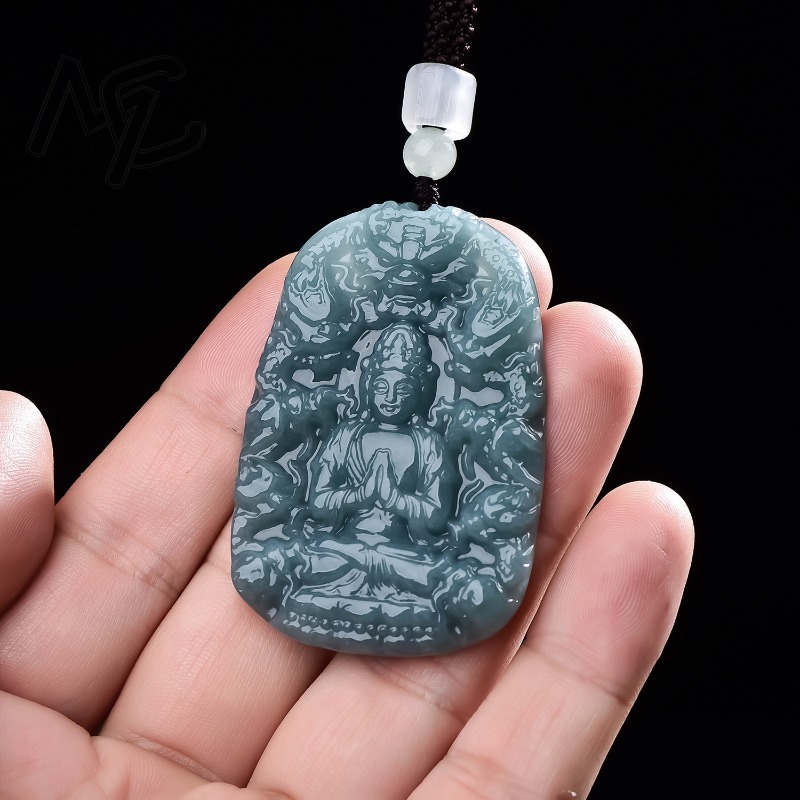 Collier pendentif Guanyin en j - The Jewelry & Watches avis et prix