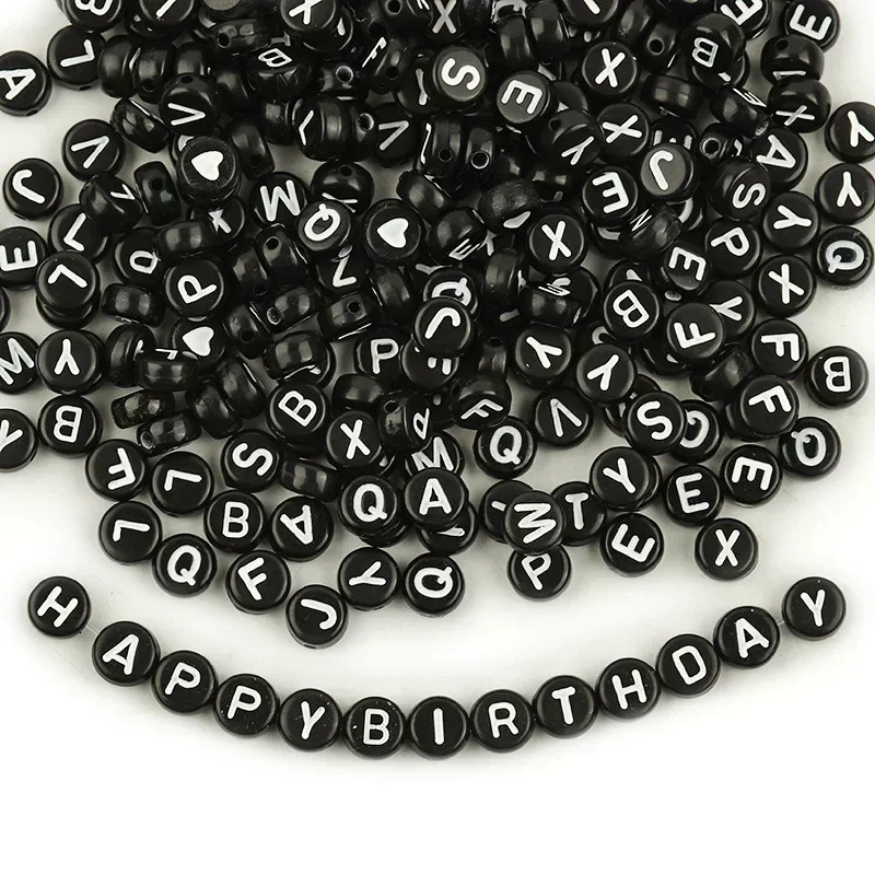 Perles en acrylique A-Z, 26 le - Jewelry Quotes avis et prix