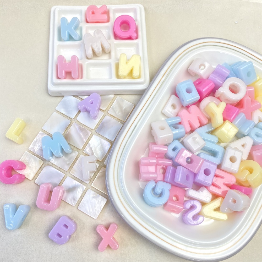 Perles de lettres en acrylique - Jewelry Quotes avis et prix