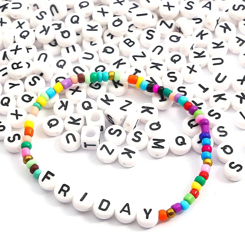 100-500 pièces acrylique A-Z 2 - Jewelry Quotes avis et prix