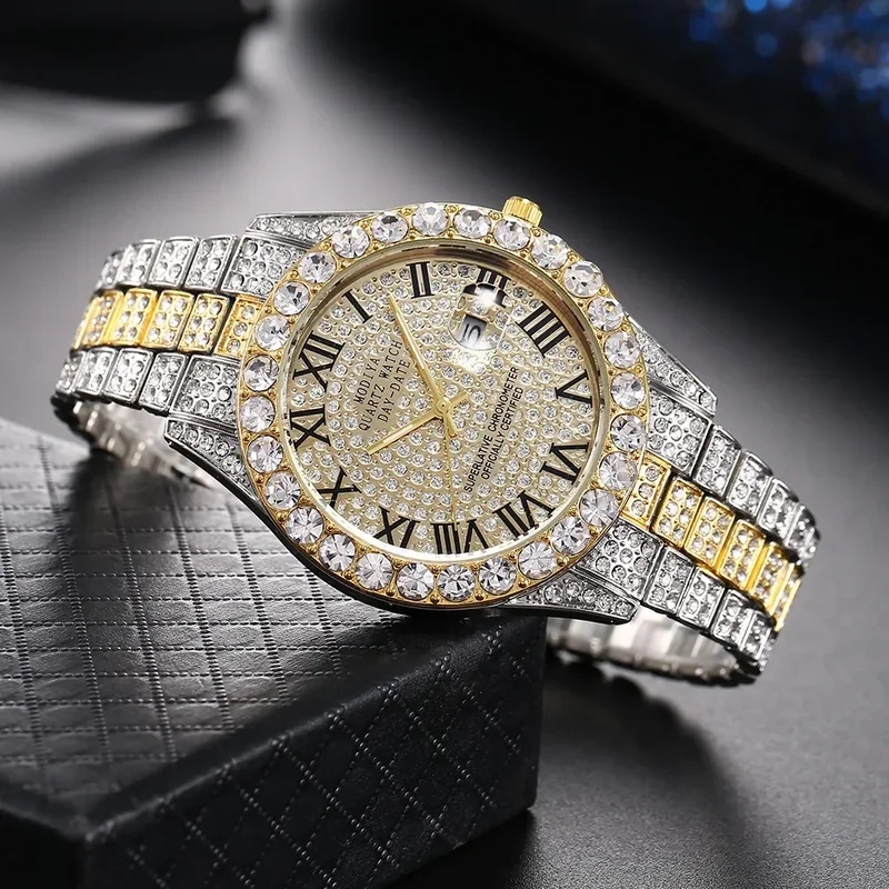 Montre-bracelet en quartz doré - Jewelry Watches For Men avis et prix