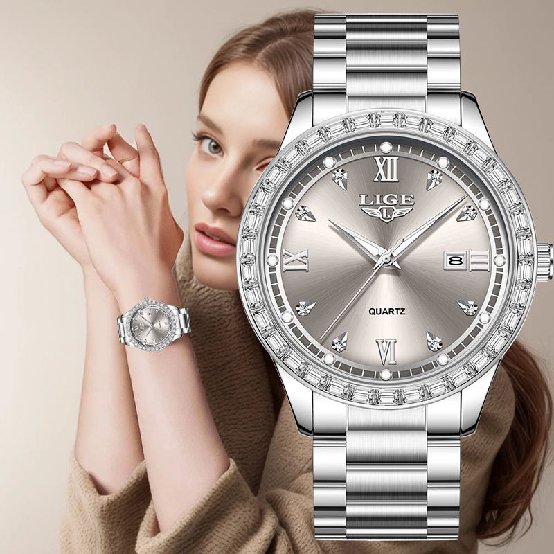 Montre-bracelet à quartz LIGE  - Jewelry Style Watches avis et prix
