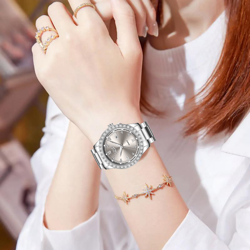 Montre-bracelet à quartz LIGE  - Jewelry Style Watches avis et prix