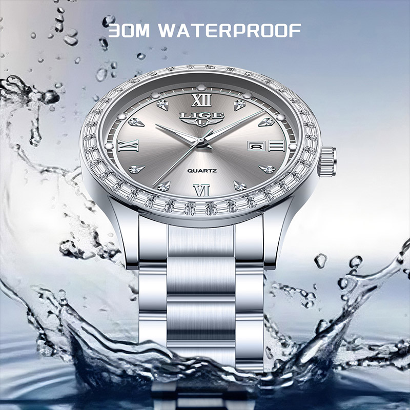 Montre-bracelet à quartz LIGE  - Jewelry Style Watches avis et prix