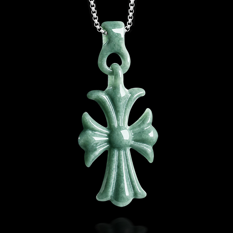 Collier pendentif croix en jad - Luxury Gifts Jewelry & Watches Namfleg Mostar avis et prix