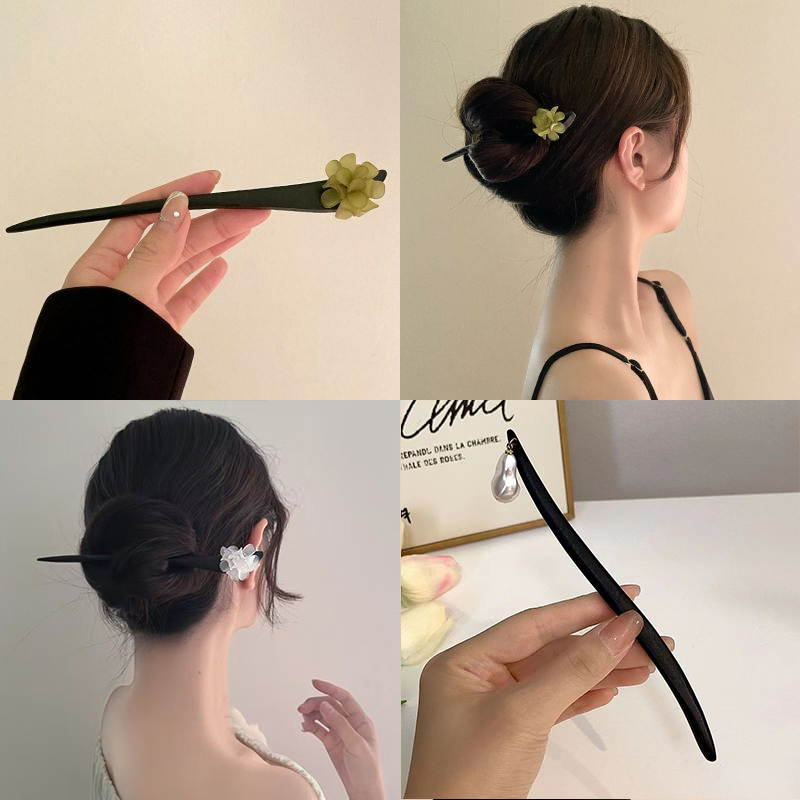 Bâtons de cheveux en bois de S - Shop Jewelry & Watches Near Me avis et prix