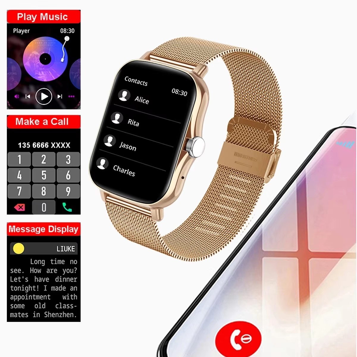 Nouvelle montre intelligente m - Italian Jewelry Watches avis et prix