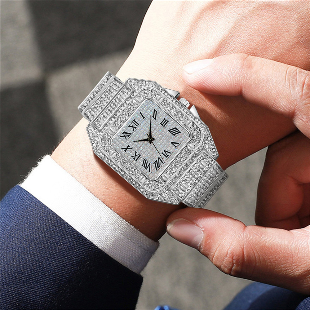 Ensemble de 4 montres carrées  - Jewelry Watches For Men avis et prix