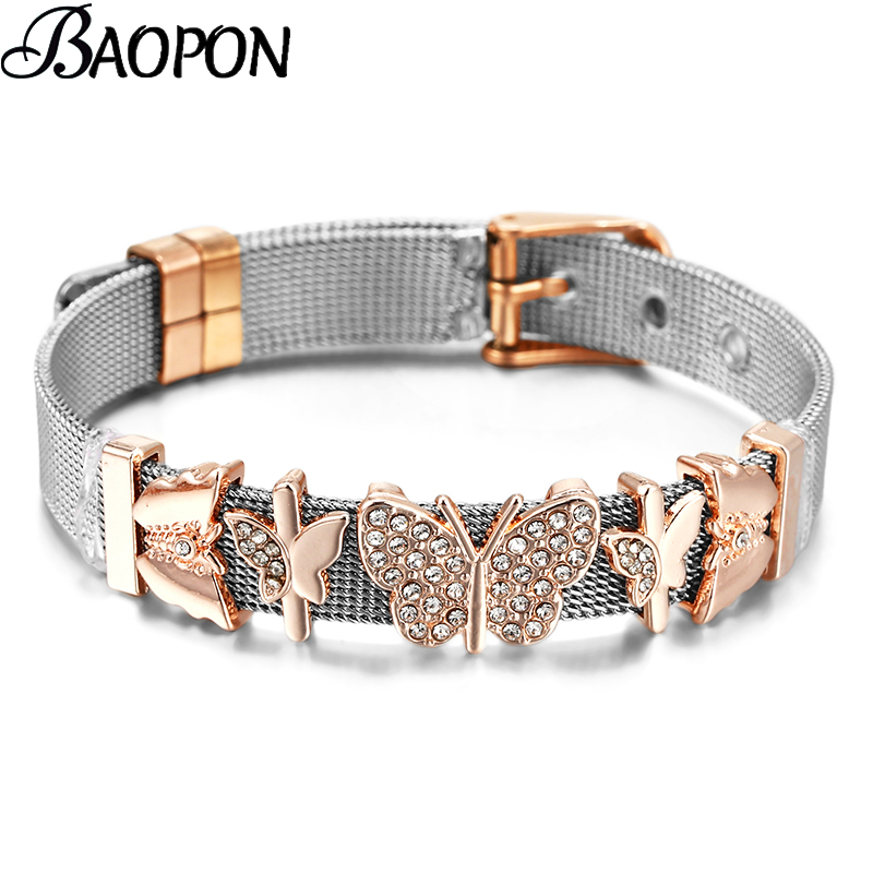 Bracelets en maille d'acier in - Best Jewelry Watches For Women avis et prix