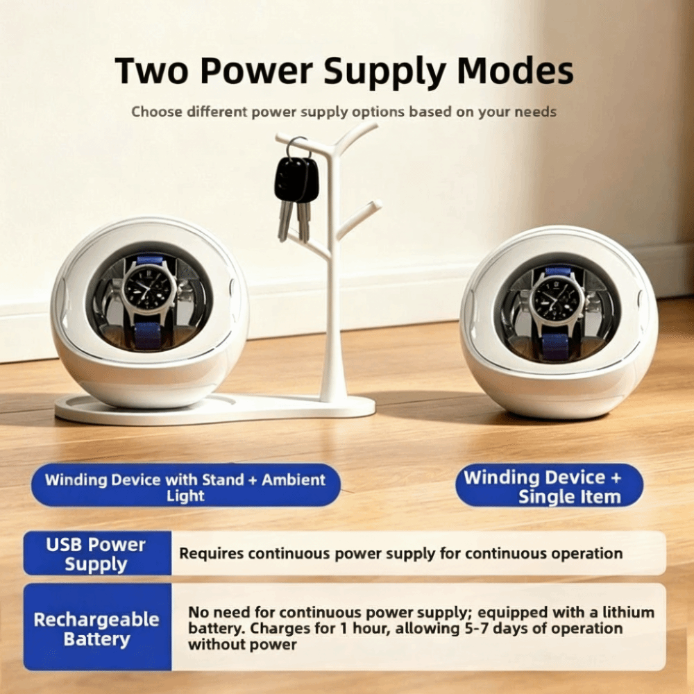 Remontoir de montre automatiqu - Automatic Watch Winder avis et prix