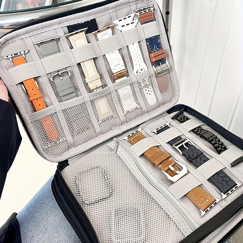 Sac de rangement pour bracelet - Jewelry Box With Watches avis et prix
