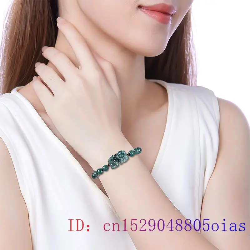 Bracelets Pixiu en jadéite de  - Luxury Gifts Jewelry & Watches Namfleg Mostar avis et prix